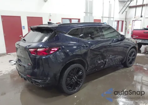 2020 Chevrolet Blazer Awd Rs из США, поврежденный, VIN 3GNKBKRS1LS651709